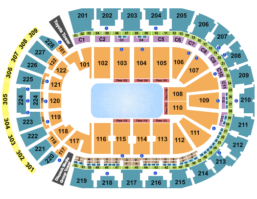 Nationwide Arena Disney On Ice Seating Chart